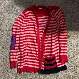 Cabi striped picnic Cardigan